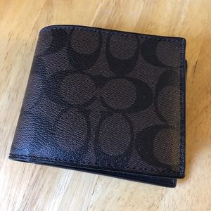 Men’s Coach Wallet NWT